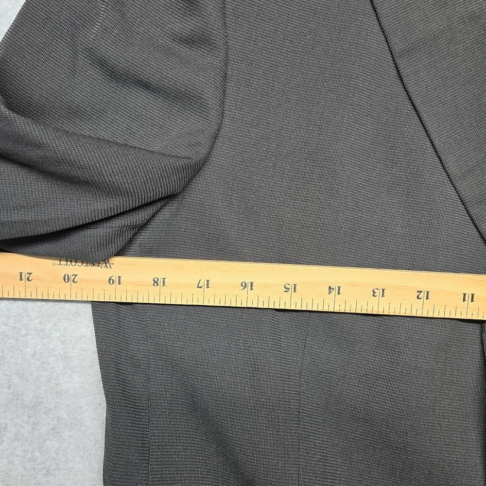 Hugo Boss Suit Jacket Mens 42R Gray Wool Einstein Sigma 3 Button Business Blazer